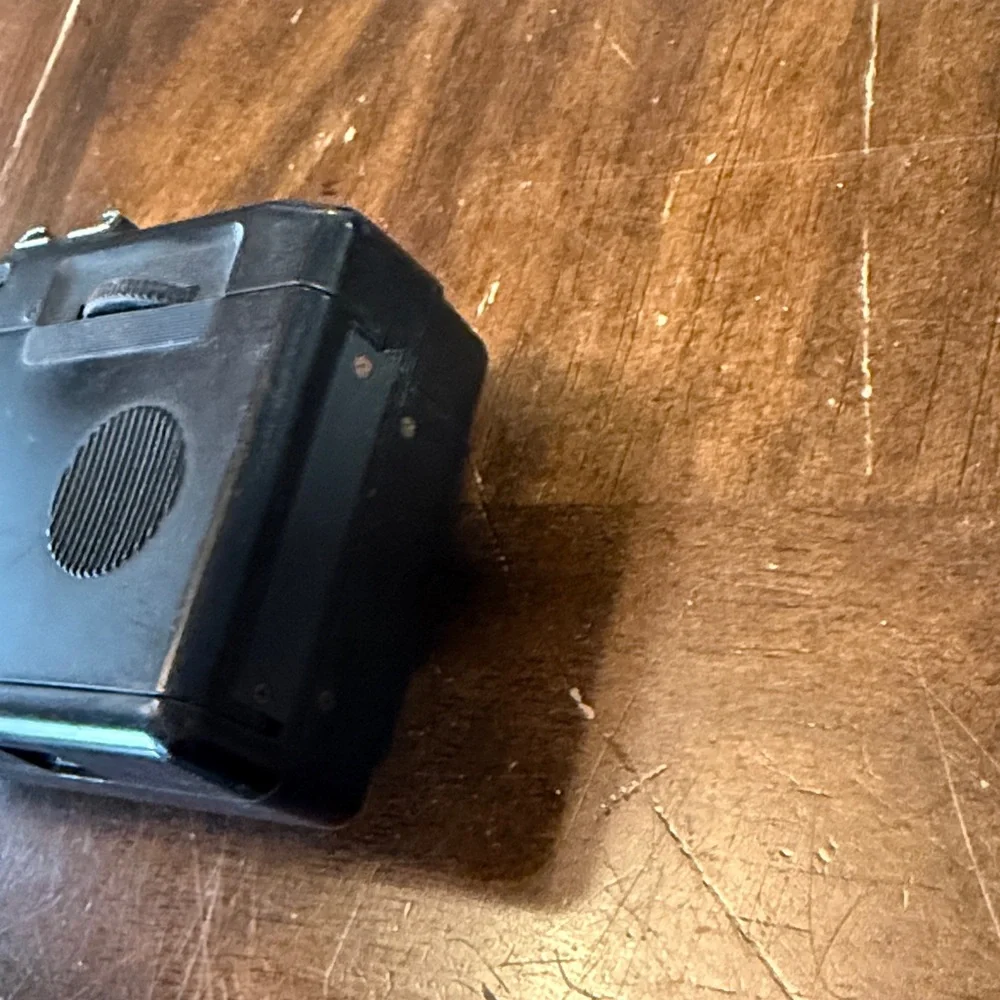 Ansco 135 33 mm lens Black Camera untested as is